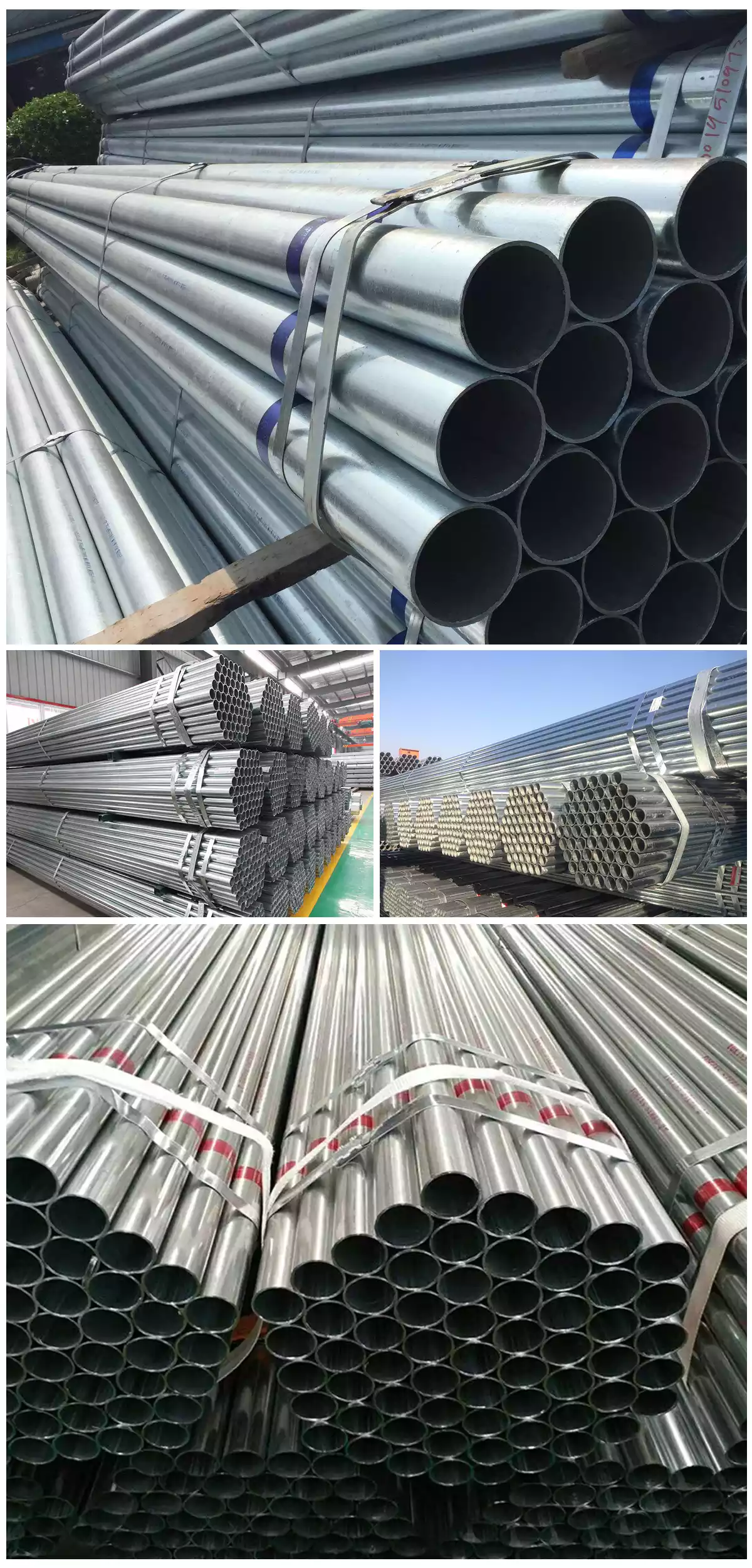 Galvanized steel tube